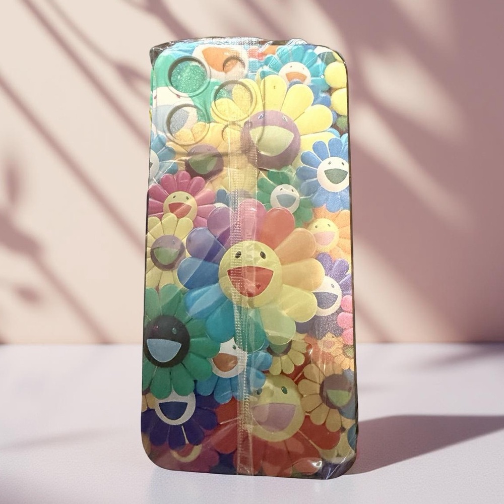 Colorful Floral Phone Case 15 pro max